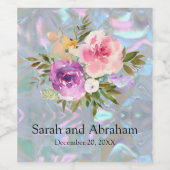 真珠フェイクの母 ワインラベル (シングルラベル)