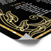 真珠フローラアールデコギャツビー20s座席 ポスター (角)