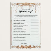 真珠プロセッコ新郎はゲームを言った