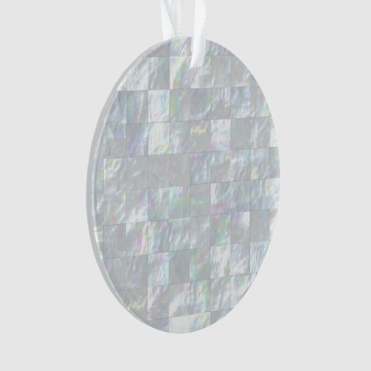 真珠モザイクの母 オーナメント (正面)