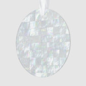 真珠モザイクの母 オーナメント (正面)