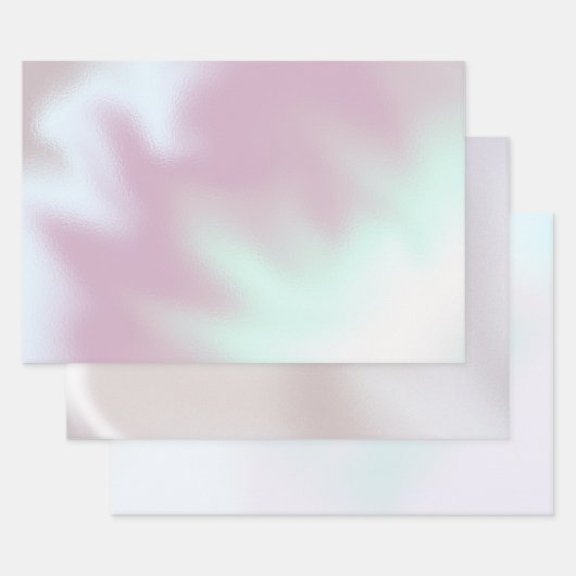 真珠モダンの背景 ラッピングペーパーシート (セット)