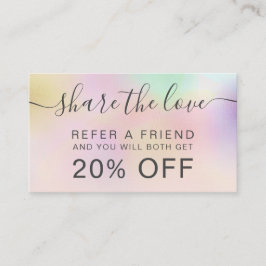 真珠モダン赤面ホログラフィ 紹介カード