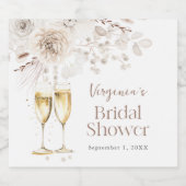 真珠ワイきらめくンラベル スパークリングワインラベル (シングルラベル)