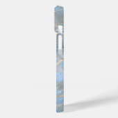 真珠光沢の大理石 Case-Mate iPhoneケース (裏面 / 左)