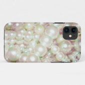 真珠及びピンクデイジー Case-Mate iPhoneケース (裏面(横))