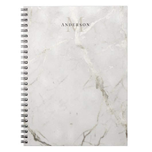 真珠大理石ダブルモノグラム ノートブック (正面)