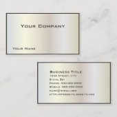 真珠定勾配企業の名刺 名刺 (正面/裏面)