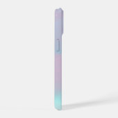 真珠層のいて座の星座の装飾 iPhone 15ケース (右側面)
