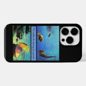 真珠採り iPhoneケース (裏面横)