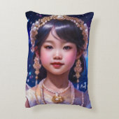 真珠枕 アクセントクッション (裏面(縦))