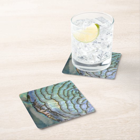 真珠母 スクエアペーパーコースター (インサイチュ)