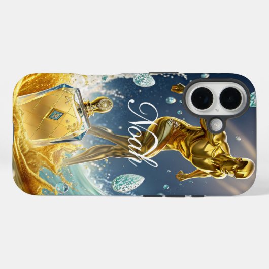 真珠波 Case-Mate iPhoneケース (裏面 (横))