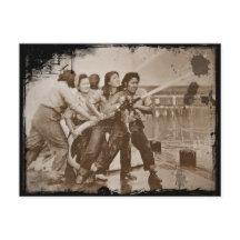 真珠湾攻撃の女性消防士 12月7日