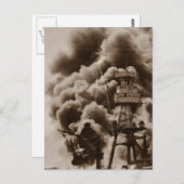 真珠湾攻撃 ポストカード (正面/裏面)