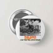 真珠湾 缶バッジ (正面&裏面)