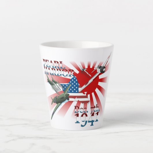 真珠湾 1941年12月7日 カフェラテマグ (正面)