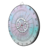 真珠癌の母の〔占星術の〕十二宮図シンボルDecor ダーツボード (正面右)