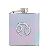 真珠癌の母の〔占星術の〕十二宮図シンボルDecor フラスク (正面)