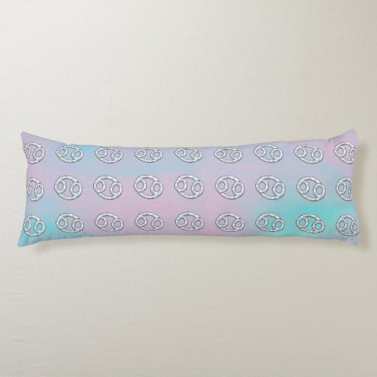 真珠癌の母の〔占星術の〕十二宮図シンボルDecor ボディピロー (正面)