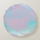 真珠癌の母の〔占星術の〕十二宮図シンボルDecor ラウンドクッション (裏面)