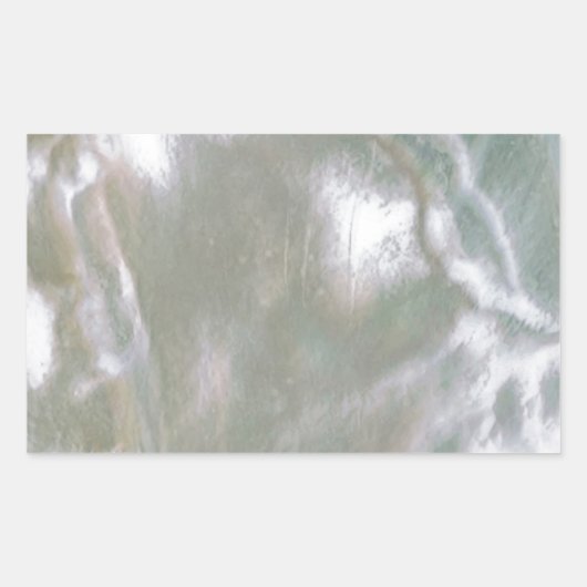 真珠白の母 長方形シール (正面)