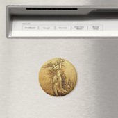 真珠磁石の人魚魚釣り マグネット (インサイチュ (食洗機))