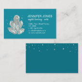 真珠結晶クラスターの母 名刺 (正面/裏面)