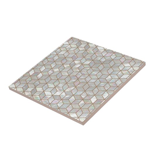 真珠色のタイル タイル (側面)