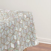 真珠色のタイル テーブルクロス (インサイチュ)