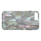 真珠色のプリントの堅いiPhone 7のプラスの場合 Case-Mate iPhoneケース (裏面(横))