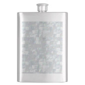 真珠色のモザイク フラスク (正面)