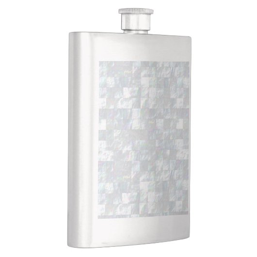 真珠色のモザイク フラスク (右)