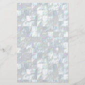 真珠色のモザイク 便箋 (正面)