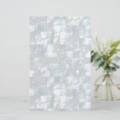 真珠色のモザイク 便箋 (スタンド正面)