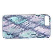 真珠色の紫色のプリントのやっとそこにiPhone 7 Case-Mate iPhoneケース (裏面(横))