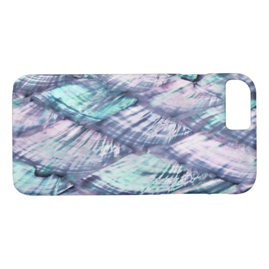 真珠色の紫色のプリントのやっとそこにiPhone 7 Case-Mate iPhoneケース (裏面(横))