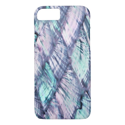 真珠色の紫色のプリントのやっとそこにiPhone 7 Case-Mate iPhoneケース (裏面)