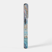真珠色彩の鮮やか真珠 iPhoneケース (右側面)