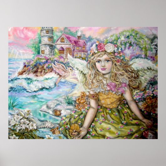 真珠貝の天使。 ポスター (正面)