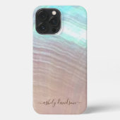 真珠貝のiPhoneケース iPhoneケース (裏面)