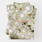 真珠金ゴールドデザイン ラッピングペーパーシート (インサイチュ)