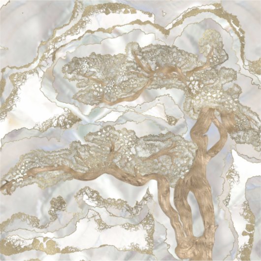 真珠黄金の木の母 シール (正面)