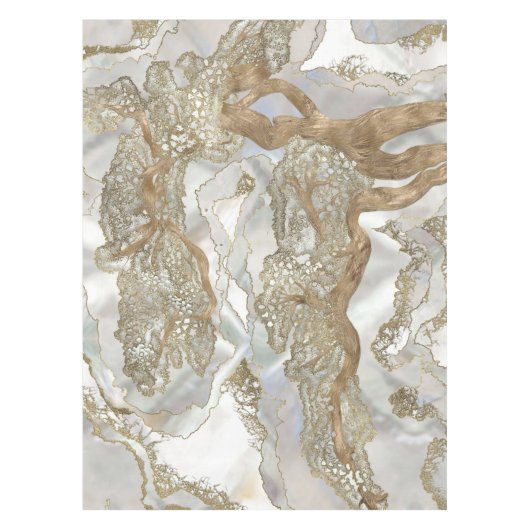 真珠黄金の木の母 テーブルクロス (正面)