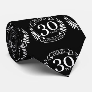 真珠30周年結婚30年 ネクタイ