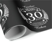 真珠30周年結婚30年 ラッピングペーパー (ロールコーナー)