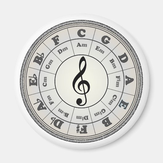 「真珠」の50円磁石の円 マグネット (正面)