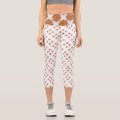 真珠 カプリレギンス (正面)