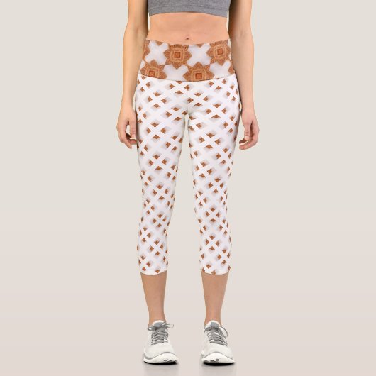 真珠 カプリレギンス (正面)