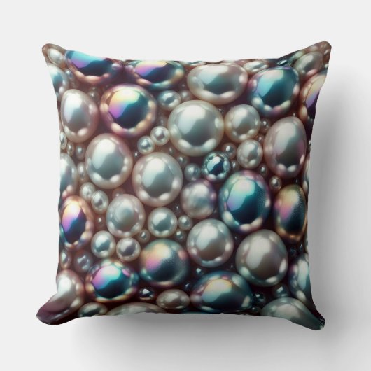 真珠 クッション (正面)